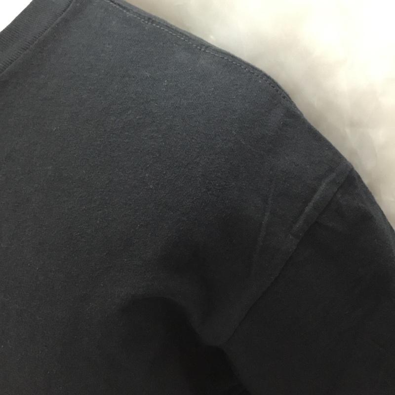 ニューバランス New Balance Tシャツ 半袖 半袖カットソー プリントTシャツ クルーネックカットソー XL ロゴ、文字 黒 / ブラック /  メンズ USED 古着 中古 10111939