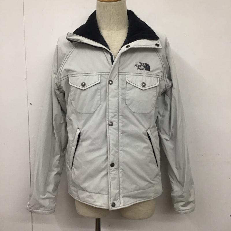 ザノースフェイス THE NORTH FACE ジャケット、上着 ジャケット、ブレザー wb-j405 ジップアップブルゾン eYeCOMMEdesGARCONS JUNYAWATANABEMAN コラボ M ロゴ、文字 白 / ホワイト /  メンズ USED 古着 中古 10108678
