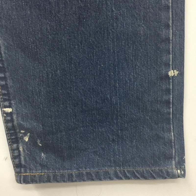 リーバイストラウスアンドコー Levi Strauss & co. パンツ デニム、ジーンズ デニムパンツ ストレートパンツ ワイドパンツ カジュアルパンツ 34インチ 無地 インディゴ / インディゴ /  メンズ USED 古着 中古 10118644