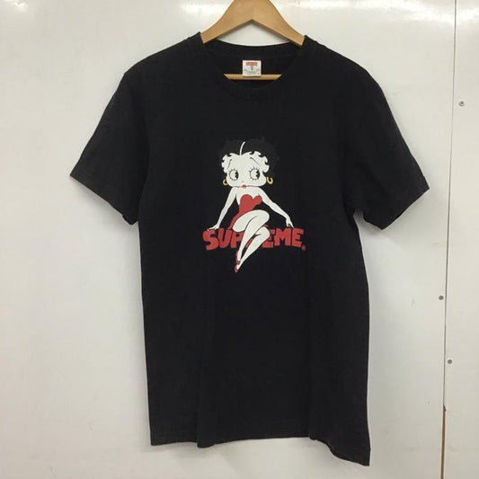 シュプリーム Supreme Tシャツ 半袖 16SS BettyBoopTee プリントTシャツ M プリント 黒 / ブラック /  メンズ USED 古着 中古 10145001
