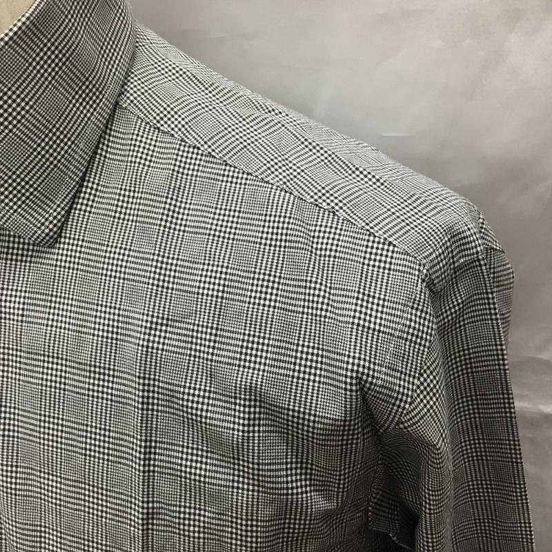 ポロバイラルフローレン Polo by RALPH LAUREN シャツ、ブラウス 長袖 長袖シャツ カラーシャツ 長袖カットソー チェックシャツ チェック 白 / ホワイト / X 黒 / ブラック /  メンズ USED 古着 中古 10116117