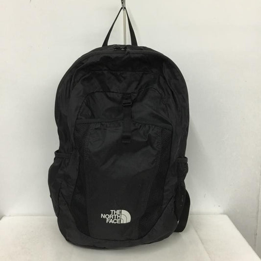 ザノースフェイス THE NORTH FACE リュックサック、デイパック リュックサック、デイバッグ NM81409 FLYWEIGHT RECON ポケッタブル 折りたたみ ロゴ、文字 黒 / ブラック /  メンズ USED 古着 中古 10147148