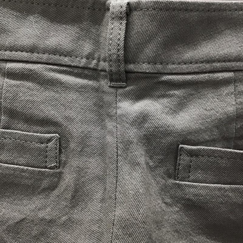アンタイトル UNTITLED パンツ スラックス JI153-63412JJ コットン ウール 2 無地 茶 / ブラウン /  レディース USED 古着 中古 10115459