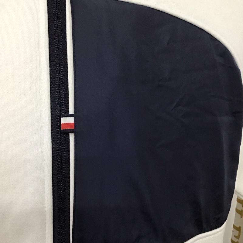 トミーヒルフィガー TOMMY HILFIGER ジャケット、上着 ジャケット、ブレザー ジップアップジャケット ジャンパー ジャケット カジュアルジャケット アウター M 無地 白 / ホワイト / X 紺 / ネイビー /  メンズ USED 古着 中古 10124333