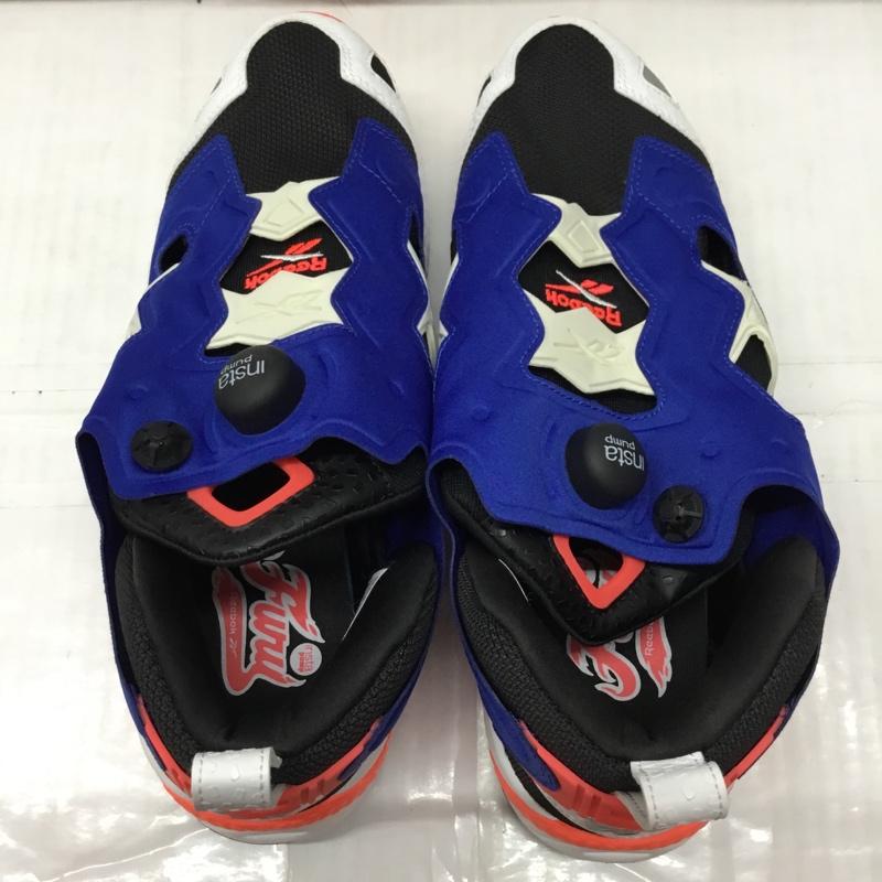 リーボック Reebok スニーカー スニーカー GX2664 INSTA PUMP FURY 95 28.5cm 28.5cm ロゴ、文字 黒 / ブラック / X 青 / ブルー / X 白 / ホワイト /  メンズ USED 古着 中古 10119901