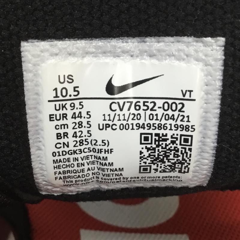 ナイキ NIKE スニーカー スニーカー SUPREME シュプリーム AIR MAX 96 エアマックス 96 CV7652-002 28.5cm ロゴ、文字 黒 / ブラック /  メンズ USED 古着 中古 10105898