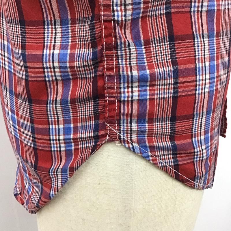 ジョーマッコイ JOE McCOY シャツ、ブラウス 半袖 半袖シャツ カラーシャツ 半袖カットソー チェックシャツ チェック マルチカラー / マルチカラー /  メンズ USED 古着 中古 10113102