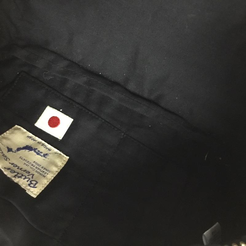 バトラーヴァーナーセイルス Butler Verner Sails ショルダーバッグ ショルダーバッグ 馬革 レザーバッグ ロゴ、文字 キャメル / キャメル /  メンズ USED 古着 中古 10147455