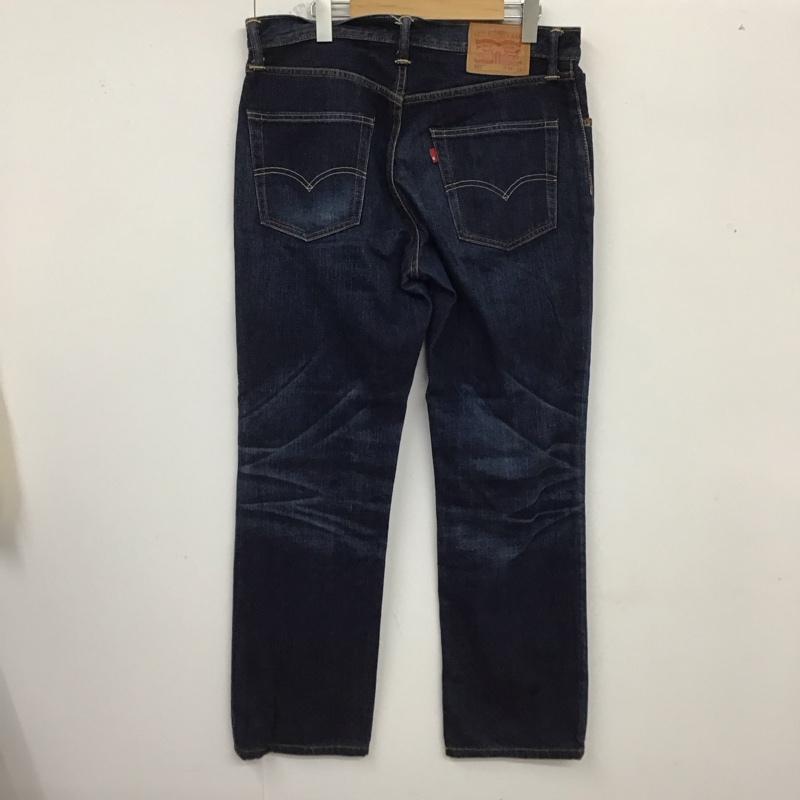 リーバイストラウスアンドコー Levi Strauss & co. パンツ デニム、ジーンズ デニムパンツ ストレートパンツ ワイドパンツ カジュアルパンツ 34 無地 インディゴ / インディゴ /  メンズ USED 古着 中古 10123557