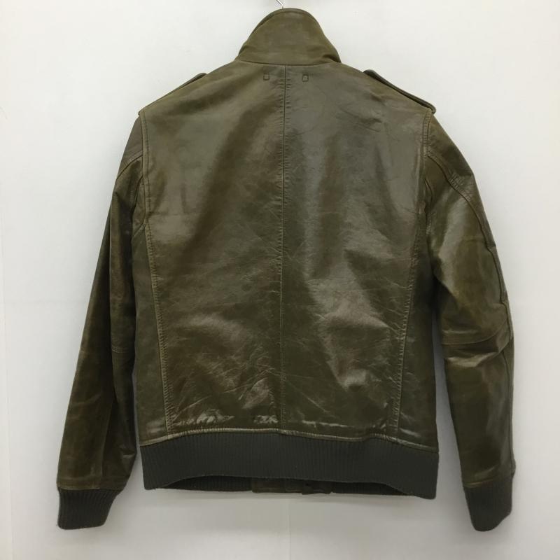 アヴィレックス AVIREX ジャケット、上着 レザージャケット 6181019 M 無地 緑 / グリーン /  メンズ USED 古着 中古 10141439