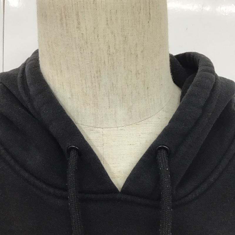 アディダス adidas パーカー 長袖 EC7323 SOLID BB HD プルオーバー 裏起毛 L ロゴ、文字 黒 / ブラック /  メンズ USED 古着 中古 10110823