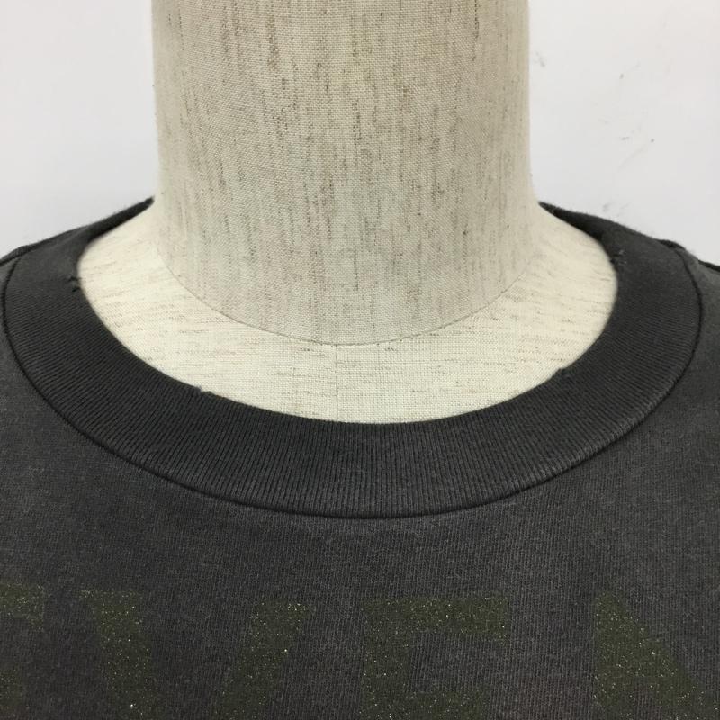 セントマイケル SAINT MICHAEL Tシャツ 半袖 BerBerJin XL プリント チャコールグレー / チャコールグレー /  メンズ USED 古着 中古 10109925