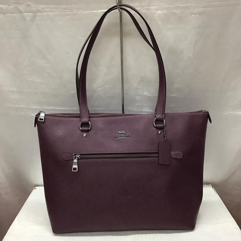 コーチ COACH トートバッグ トートバッグ 79608 ロゴ、文字 紫 / パープル /  レディース USED 古着 中古 10116275