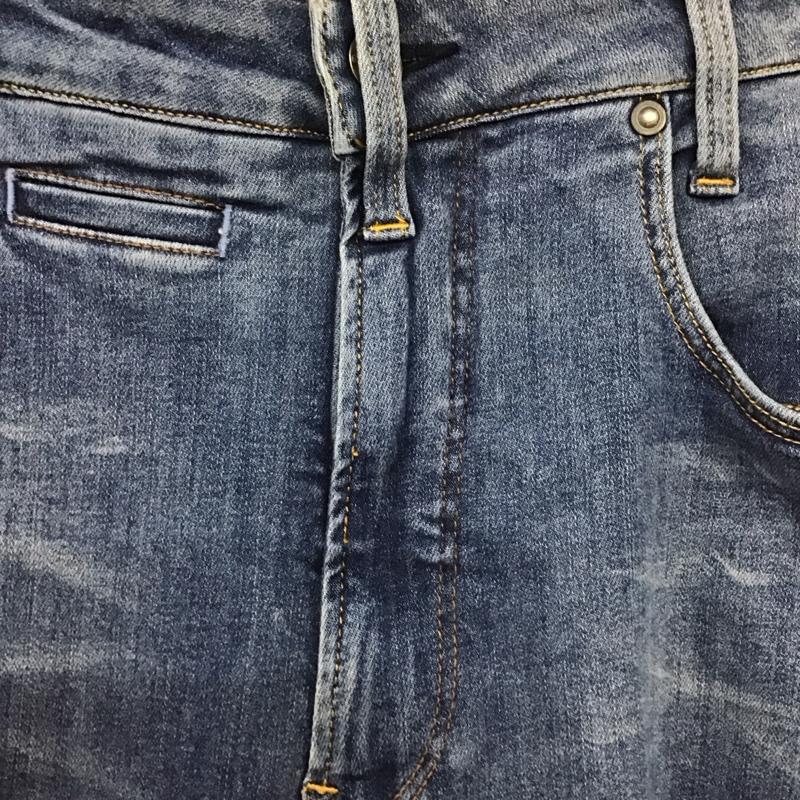 ジースターロゥ G-STAR RAW パンツ デニム、ジーンズ デニムパンツ スリムパンツ カジュアルパンツ ストレッチパンツ 32インチ ダメージ加工 インディゴ / インディゴ /  メンズ USED 古着 中古 10136584