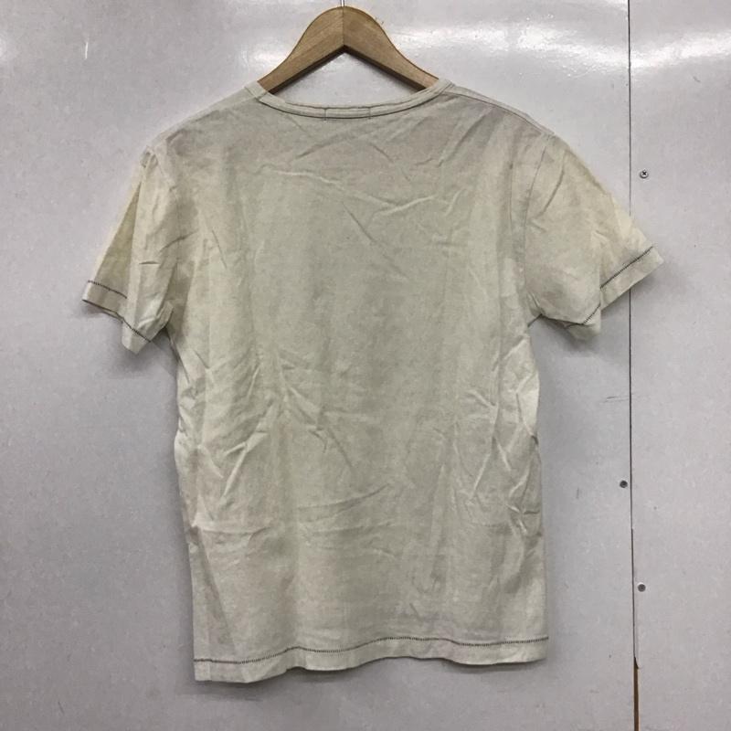ブラックレーベルクレストブリッジ BLACK LABEL CRESTBRIDGE Tシャツ 半袖 2 プリント X ロゴ、文字 白 / ホワイト /  メンズ USED 古着 中古 10145749