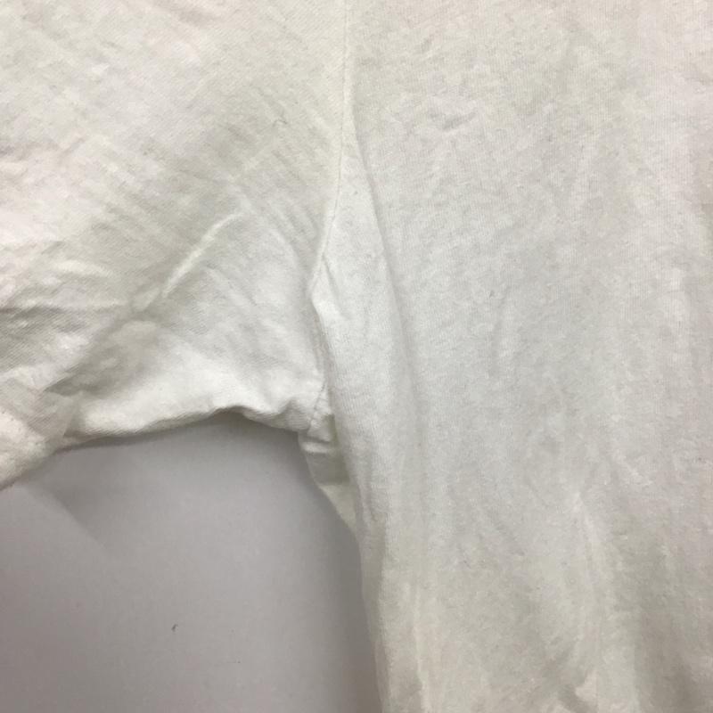 古着 USED Tシャツ 半袖 半袖カットソー プリントTシャツ クルーネックカットソー XL プリント 白 / ホワイト /  メンズ USED 古着 中古 10130118