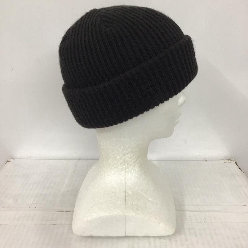 ラディアル RADIALL 帽子 ニット帽 RAD-23AW-HAT009 ワッチキャップ ロゴ、文字 黒 / ブラック /  メンズ USED 古着 中古 10122587
