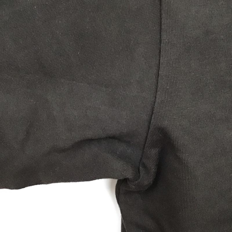 アッシュ H カットソー 長袖 長袖カットソー 無地カットソー クルーネック L 無地 黒 / ブラック /  メンズ USED 古着 中古 10130980