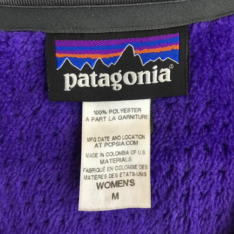パタゴニア patagonia ジャケット、上着 ジャケット、ブレザー R4 フリースジャケット M ロゴ、文字 青 / ブルー /  レディース USED 古着 中古 10142531
