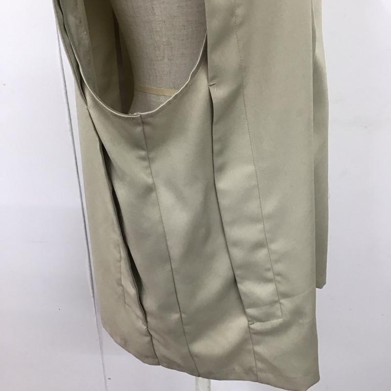 ケービーエフ KBF ベスト ベスト KB34-26L150 無地 ベージュ / ベージュ /  レディース USED 古着 中古 10122566