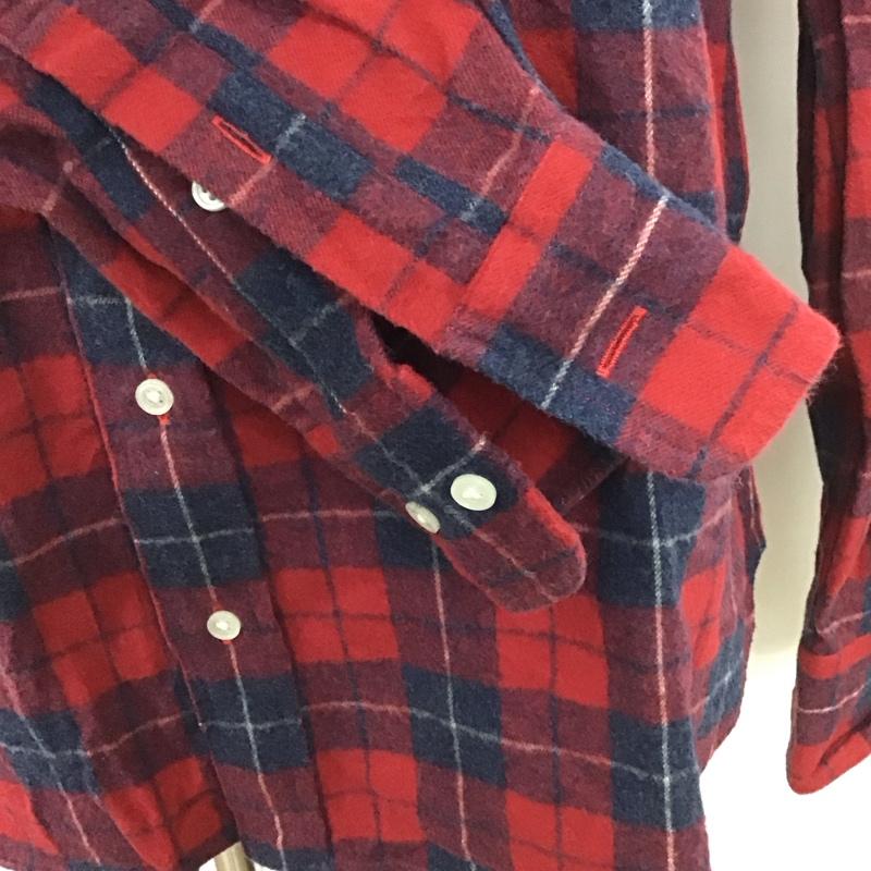 セロ SERO シャツ、ブラウス 長袖 ボタンダウンシャツ L チェック マルチカラー / マルチカラー /  メンズ USED 古着 中古 10128347