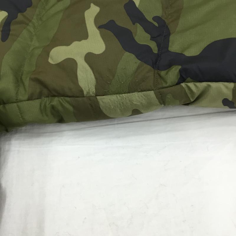 ザノースフェイス THE NORTH FACE ジャケット、上着 ダウンジャケット ND91842　Novelty Nuptse Jacket ヌプシ　ジャケット L カモフラージュ柄・迷彩 黒 / ブラック / X 緑 / グリーン /  メンズ USED 古着 中古 10120964