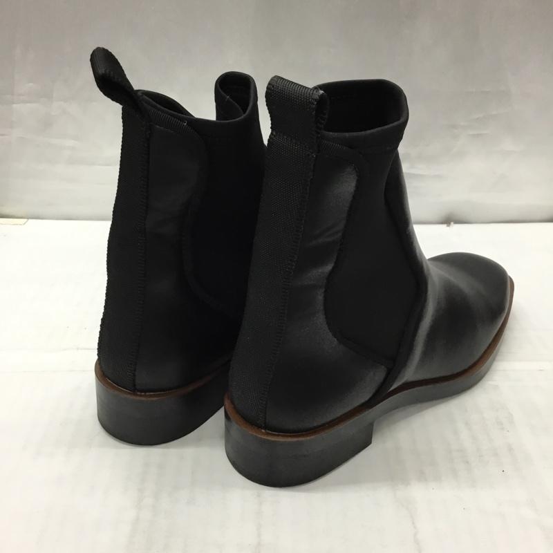 ザラ ZARA ブーツ ショートブーツ 3110 710 040 サイドゴア EU35 無地 黒 / ブラック /  レディース USED 古着 中古 10117600