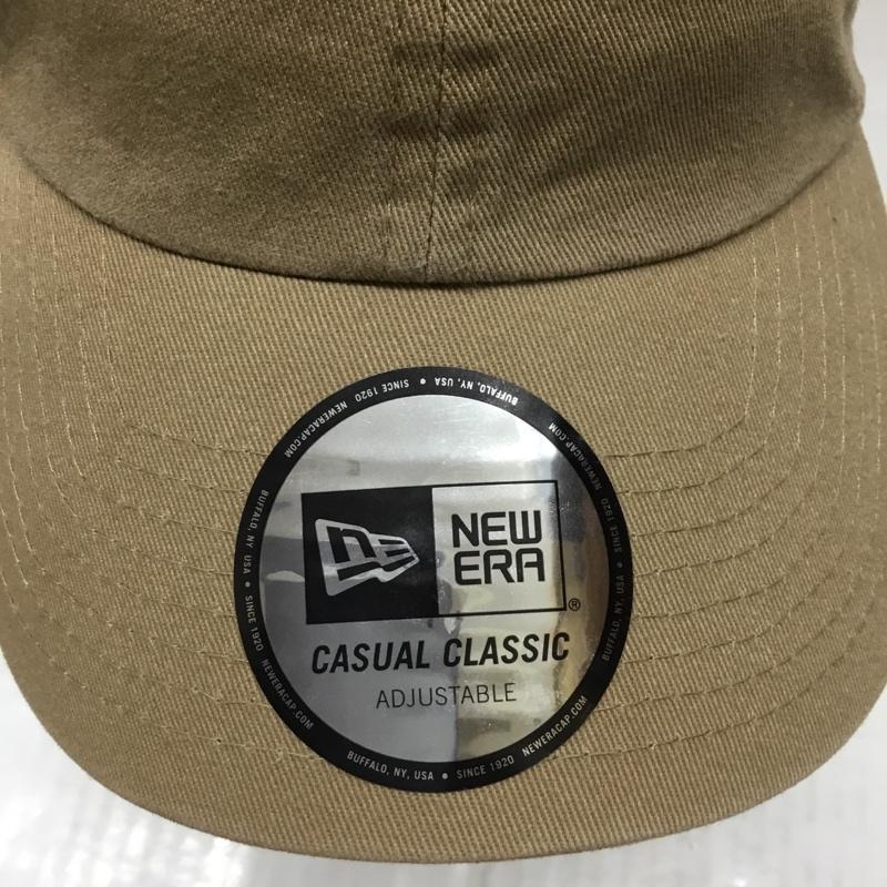ニューエラ NEW ERA 帽子 キャップ Casual Classic ロゴ、文字 ベージュ / ベージュ /  メンズ USED 古着 中古 10109746