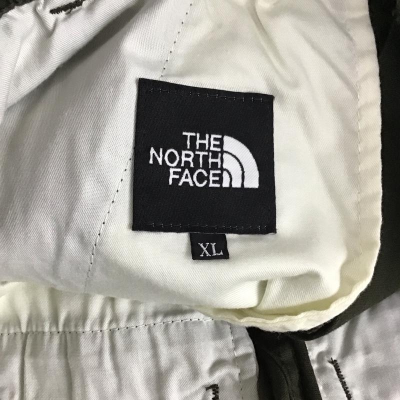 ザノースフェイス THE NORTH FACE パンツ ショートパンツ NB41941 COTTON OX LIGHT SHORT XL ロゴ、文字 カーキ / カーキ /  メンズ USED 古着 中古 10113936