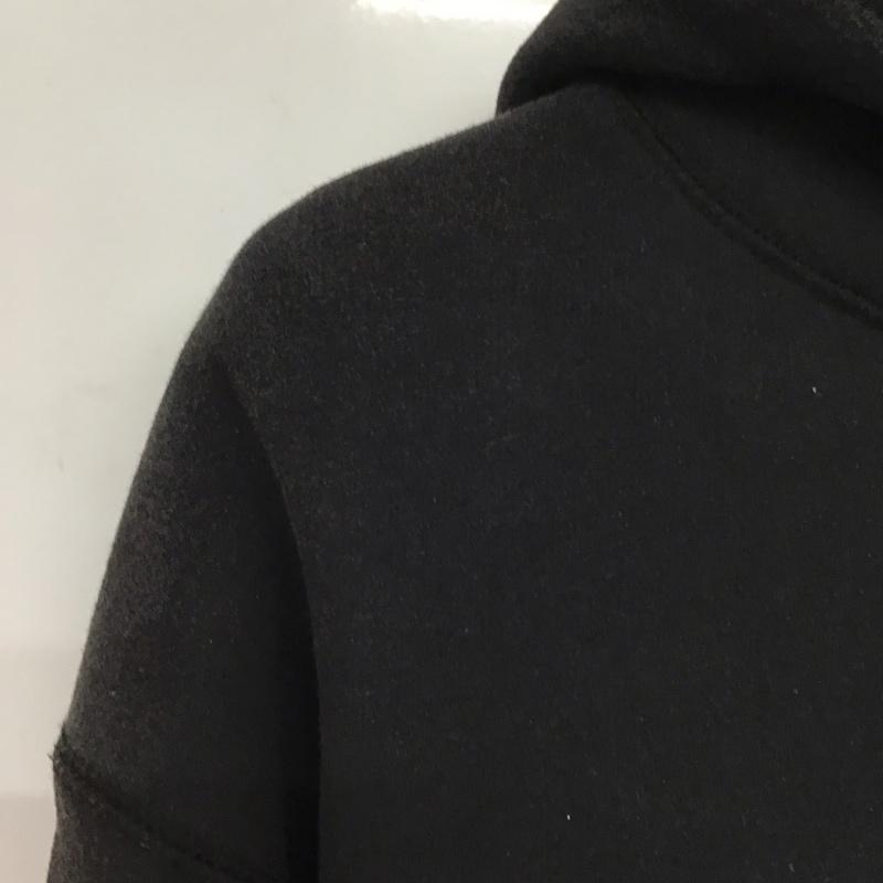 シュプリーム Supreme パーカー 長袖 プルオーバーパーカー スウェット L ロゴ、文字 黒 / ブラック /  メンズ USED 古着 中古 10145876
