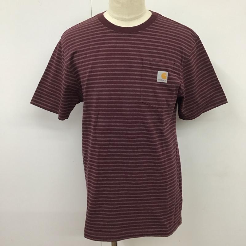 カーハート Carhartt Tシャツ 半袖 半袖カットソー プリントTシャツ クルーネックカットソー S ロゴ、文字 マルチカラー / マルチカラー /  メンズ USED 古着 中古 10115322