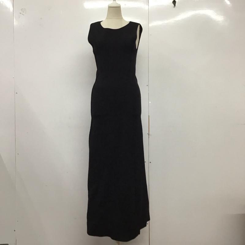 ザラ ZARA ワンピース ロングスカート S 無地 黒 / ブラック /  レディース USED 古着 中古 10124436