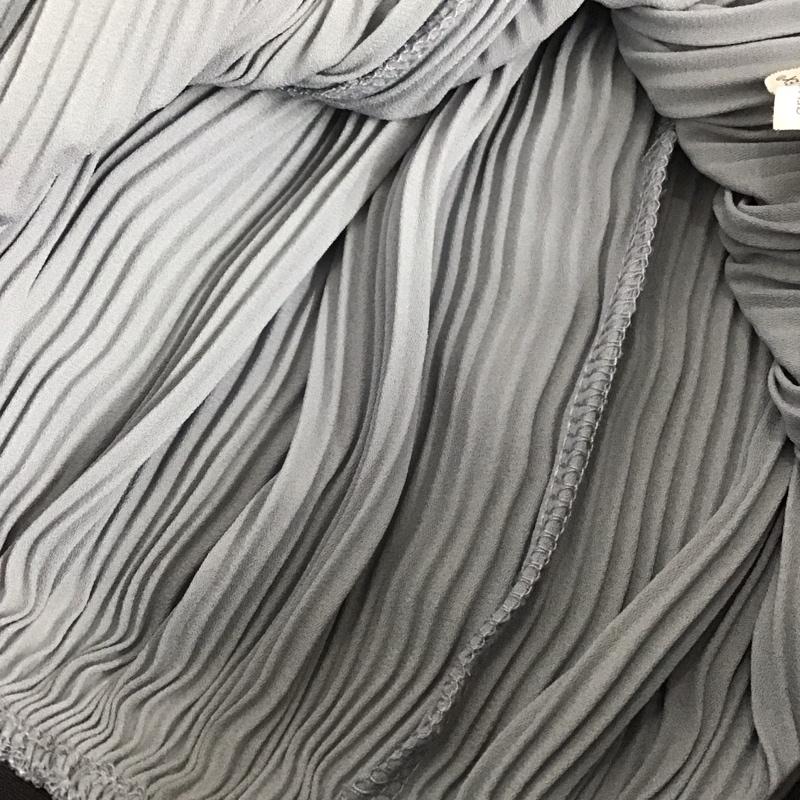 ザラベーシック ZARA BASIC パンツ サルエルパンツ ワイドパンツ プリーツパンツ M 無地 水色 / ライトブルー /  レディース USED 古着 中古 10134229