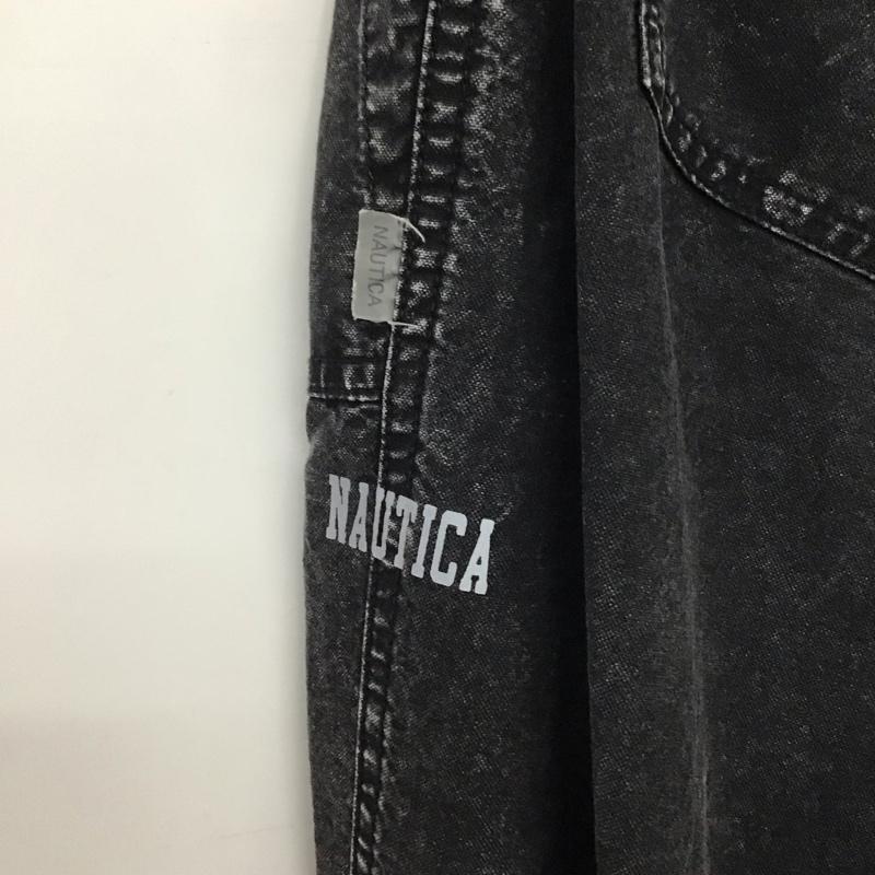 ノーティカ NAUTICA パンツ ワークパンツ、ペインターパンツ ワークパンツ ワイドパンツ カジュアルパンツ XL 無地 黒 / ブラック /  メンズ USED 古着 中古 10137366