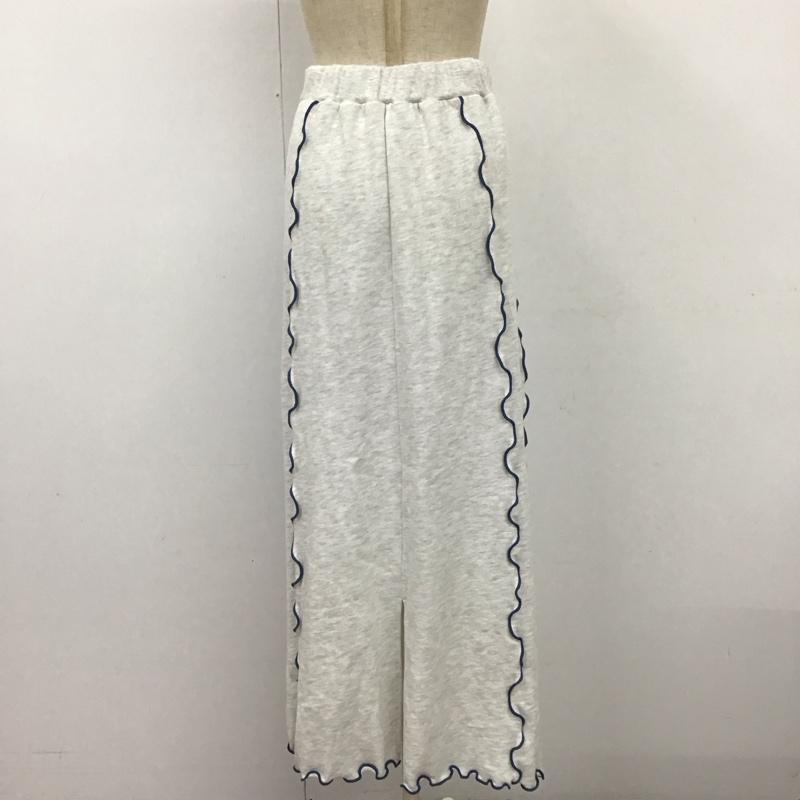 フリークスストア FREAK S STORE スカート ロングスカート スウェット FREE 無地 灰 / グレー /  レディース USED 古着 中古 10121709