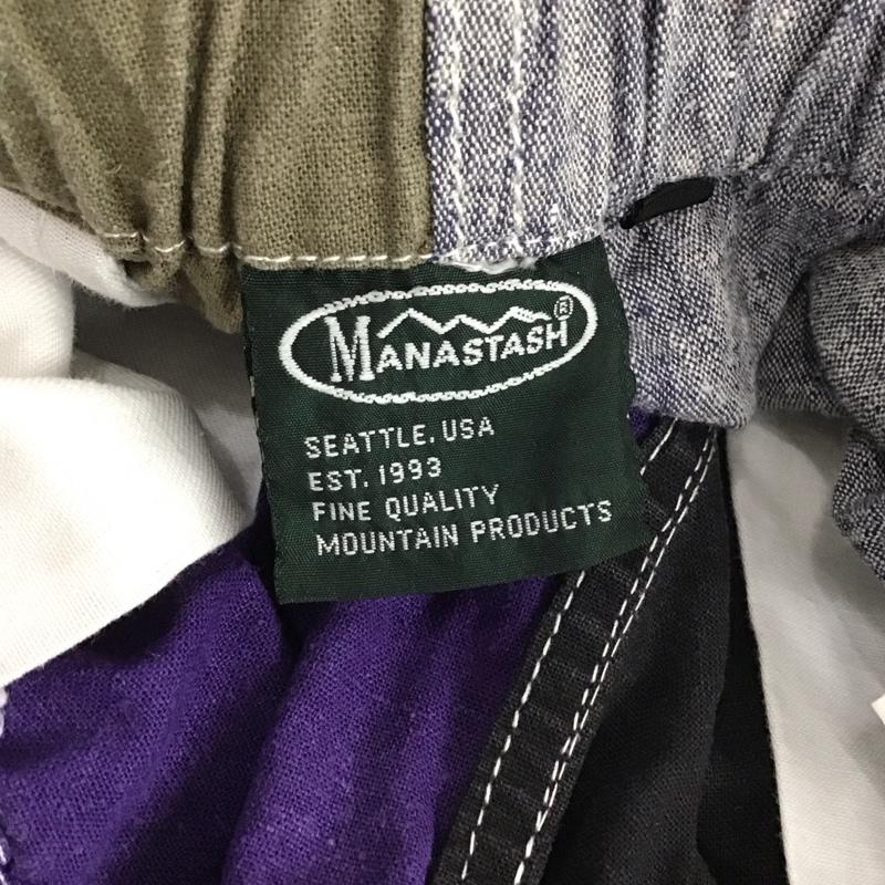 マナスタッシュ MANASTASH パンツ ショートパンツ ショートパンツ ハーフパンツ カジュアルパンツ L 無地 マルチカラー / マルチカラー /  メンズ USED 古着 中古 10119545