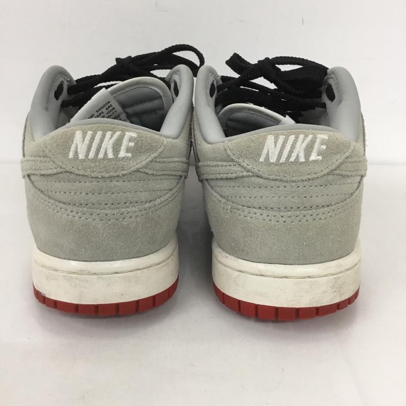 ナイキ NIKE スニーカー スニーカー AH7979-992 BY YOU DUNK LOW 26.5cm 26.5cm ロゴ、文字 灰 / グレー / X 赤 / レッド /  メンズ USED 古着 中古 10124403