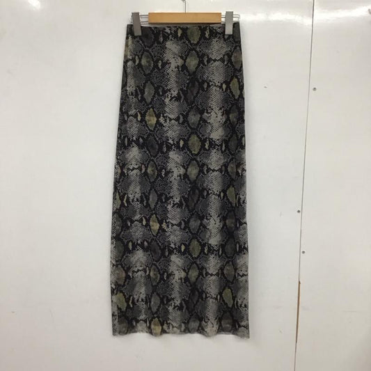 ザラ ZARA スカート ロングスカート S ヘビ柄 マルチカラー / マルチカラー /  レディース USED 古着 中古 10136821