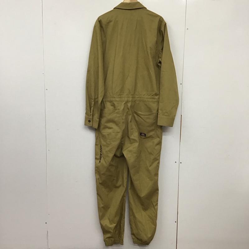 ディッキーズ Dickies サロペット・オーバーオール サロペット、オーバーオール つなぎ L 無地 ベージュ / ベージュ /  メンズ USED 古着 中古 10134445