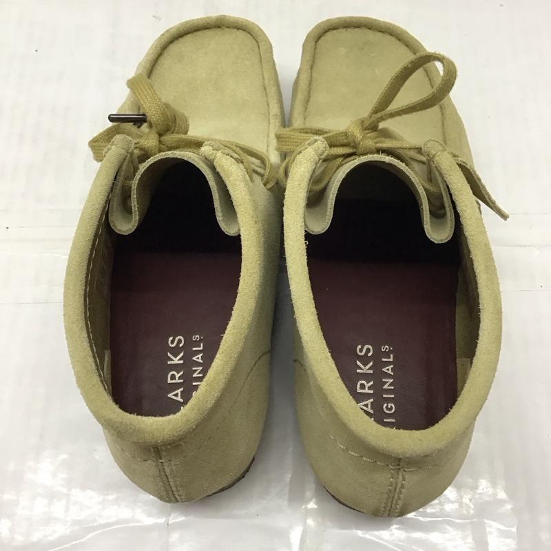 クラークス Clarks ブーツ ショートブーツ 11826 ワラビーブーツ 261555167080 UK8 US9 US：9 無地 ベージュ / ベージュ /  メンズ USED 古着 中古 10116245