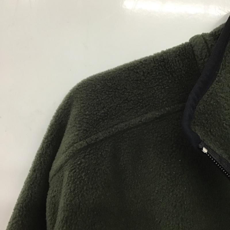 ウールリッチ WOOLRICH ジャケット、上着 ジャケット、ブレザー ジップアップフリースジャケット アウター スタンドカラー M 無地 カーキ / カーキ /  メンズ USED 古着 中古 10145112