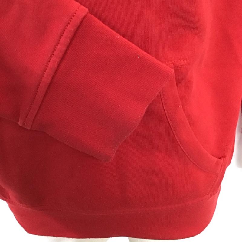 ポロラルフローレン POLO RALPH LAUREN パーカー 長袖 長袖パーカー フード付きパーカー 刺繍スウェット トレーナー M ロゴ、文字 赤 / レッド /  メンズ USED 古着 中古 10122962