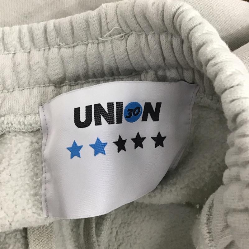 ユニオン UNION パンツ ワークパンツ、ペインターパンツ スウェットパンツ ワイドパンツ カジュアルパンツ M ロゴ、文字 灰 / グレー /  メンズ USED 古着 中古 10138082