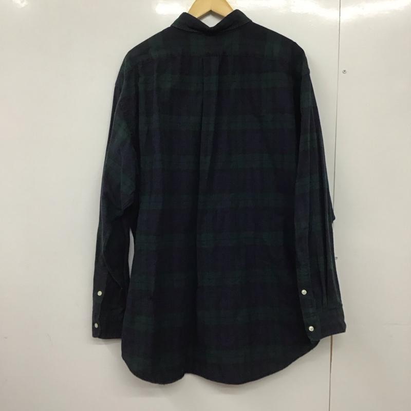 ラルフローレン RALPHLAUREN シャツ、ブラウス 長袖 ボタンダウン コットン チェック L ワンポイント マルチカラー / マルチカラー /  メンズ USED 古着 中古 10145215