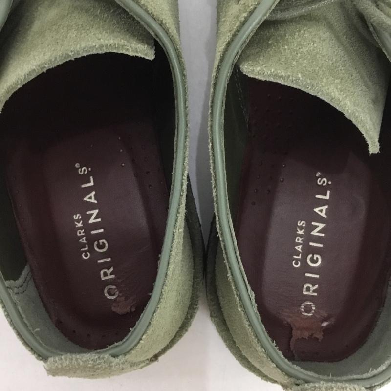 クラークス Clarks カジュアルシューズ カジュアルシューズ DESERT LONDON UK7 US8 US：8 無地 カーキ / カーキ /  メンズ USED 古着 中古 10130411