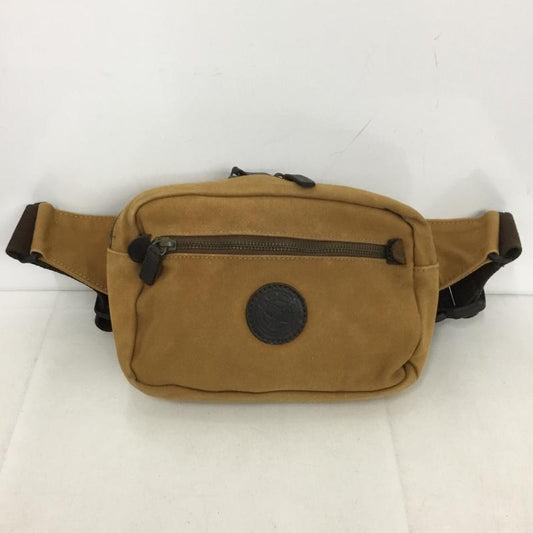 エディーバウアー Eddie Bauer ウエストバッグ ウエストバッグ コットン リネン キャンバス ボディバッグ ロゴ、文字 茶 / ブラウン /  メンズ USED 古着 中古 10142188