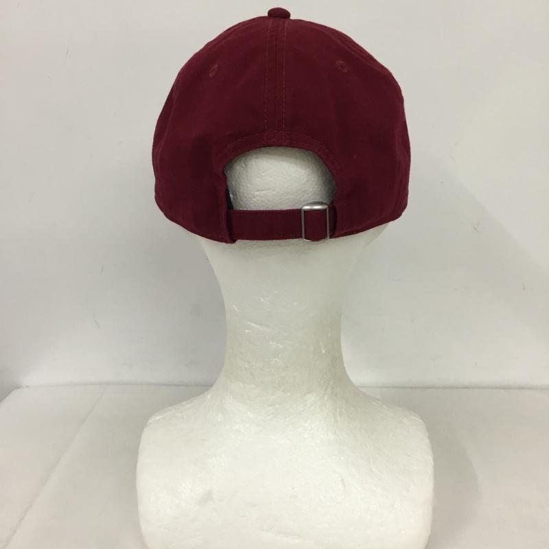 ニューエラ NEW ERA 帽子 キャップ NY ニューヨークヤンキース 9TWENTY ロゴ、文字 えんじ / ワインレッド /  メンズ USED 古着 中古 10130031