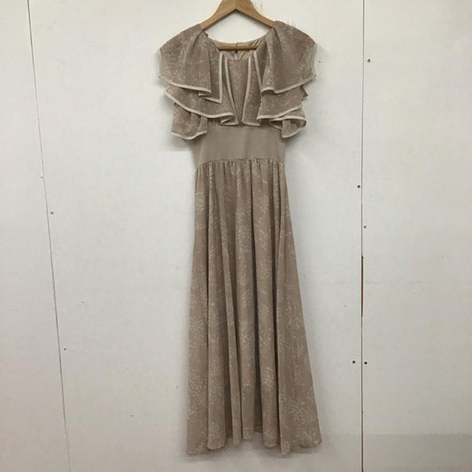 マジェスティックレゴン MAJESTIC LEGON ワンピース ロングスカート ロングワンピース フレアスカート フリル S 総柄 マルチカラー / マルチカラー /  レディース USED 古着 中古 10134220