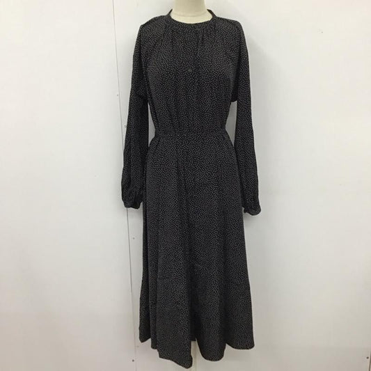 ミラオーウェン Mila Owen ワンピース ロングスカート 09fkb226001 FREE ドット 黒 / ブラック /  レディース USED 古着 中古 10121357