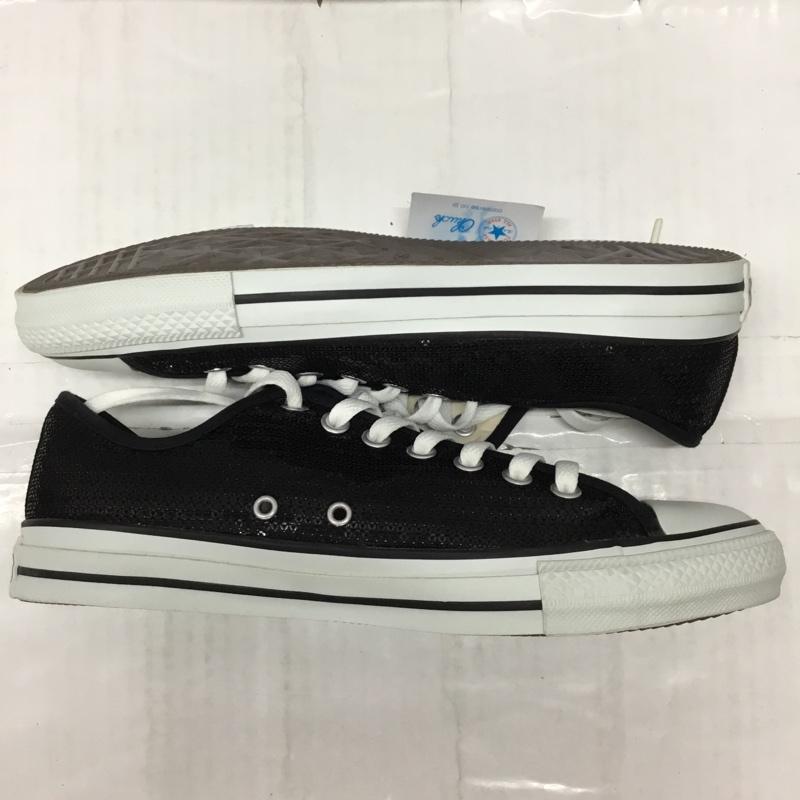 コンバース CONVERSE スニーカー スニーカー 1CL371 スパンコール OX 27cm 箱有 27.0cm ロゴ、文字 黒 / ブラック / X 白 / ホワイト /  メンズ USED 古着 中古 10115243